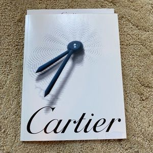 Vintage original Cartier catalog April 1999.